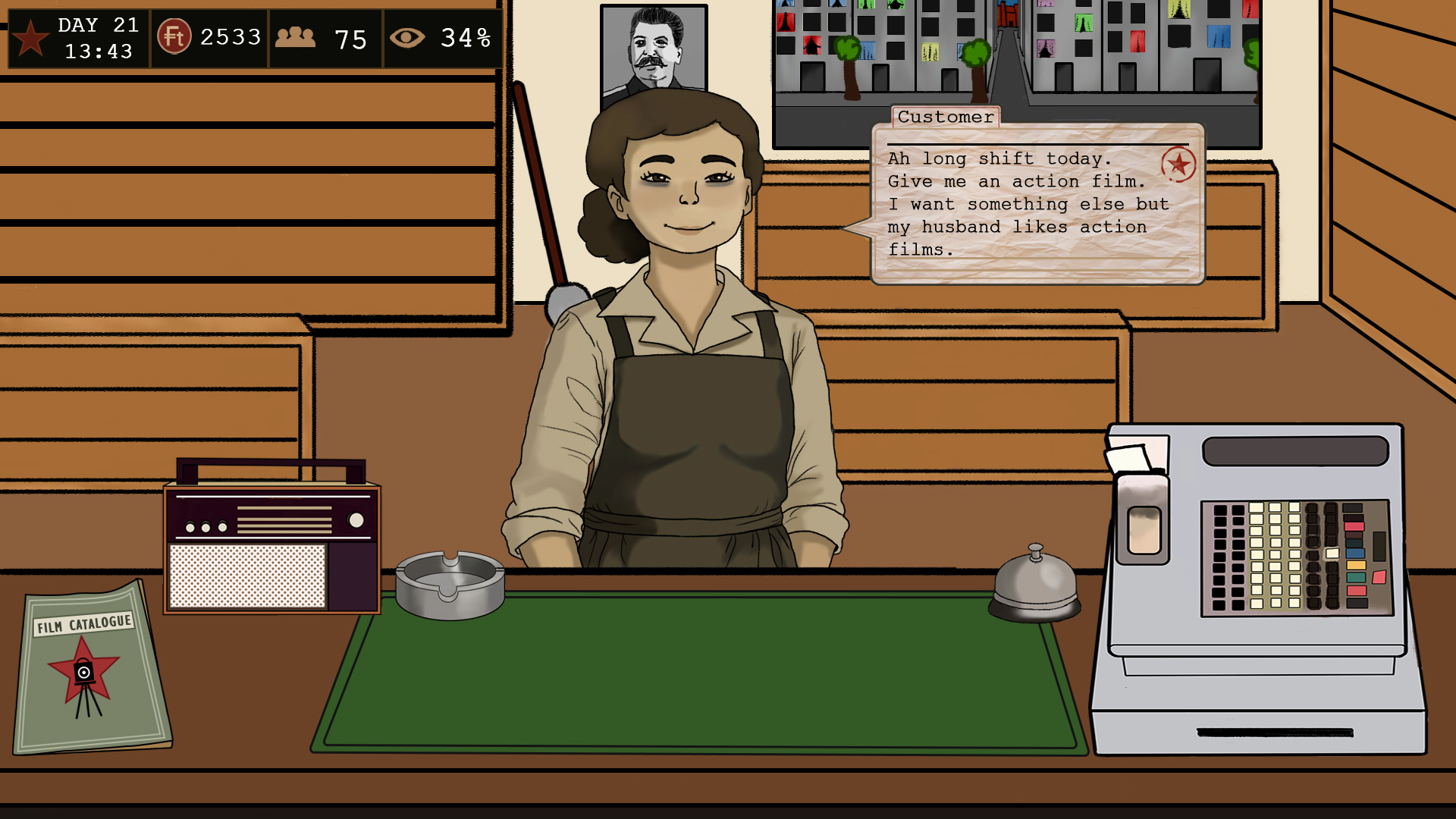 An unidentified customer case file image
